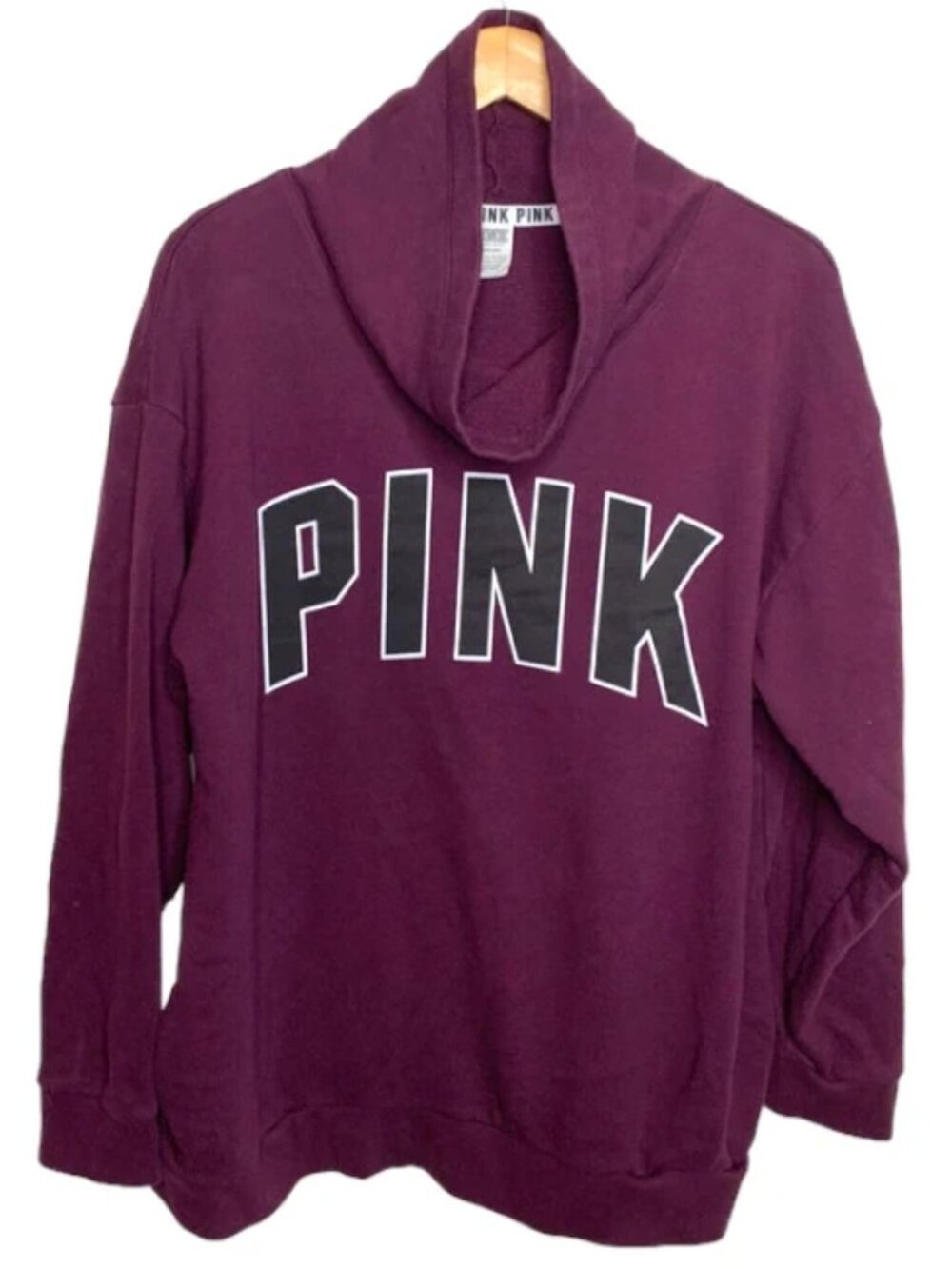 VS Pink Maroon Sweatshirt